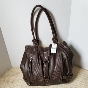 NWT Sparrow True Brown Large Handbag